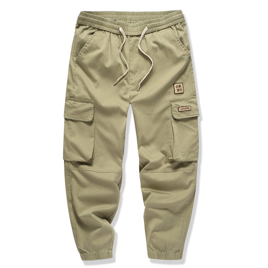 Casual Multi-Pocket Baggy Pants