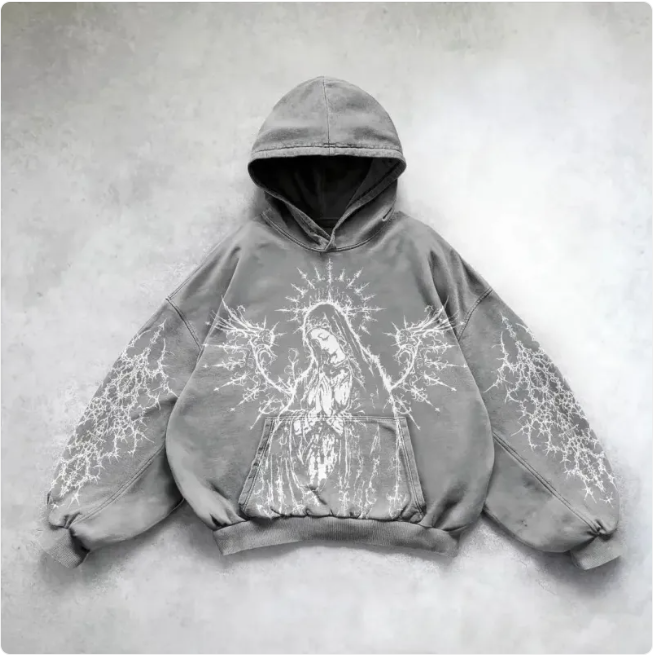 Angel Y2K Streetwear Sweatshirt