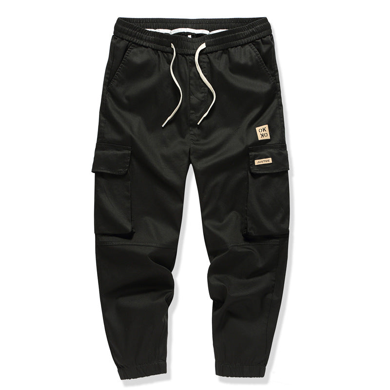 Casual Multi-Pocket Baggy Pants