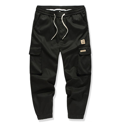 Casual Multi-Pocket Baggy Pants