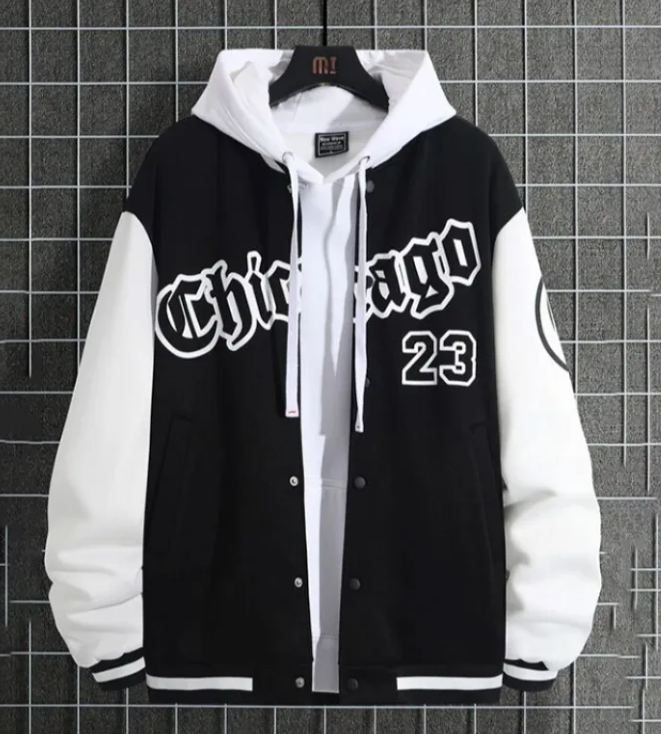 Chicago Baggy Baseball Jacket