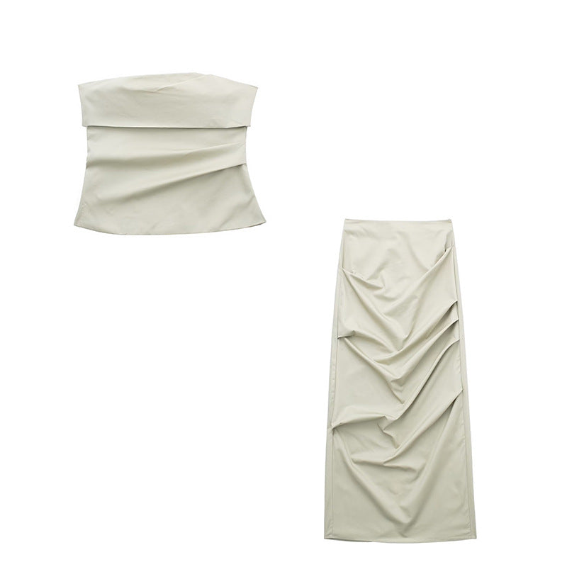 Strapless Cropped Tank Top