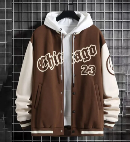 Chicago Baggy Baseball Jacket