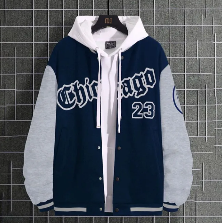 Chicago Baggy Baseball Jacket