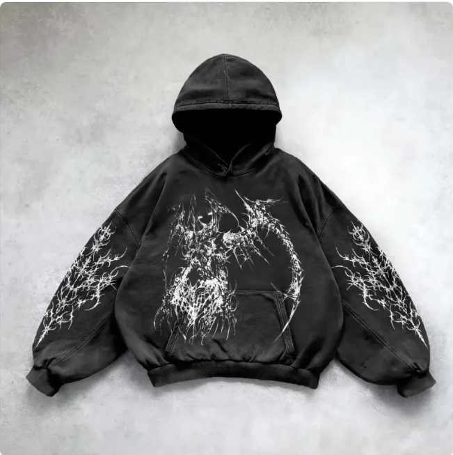 Angel Y2K Streetwear Sweatshirt