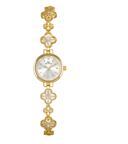 Lucky Zircon Four-Leaf Clover Watch