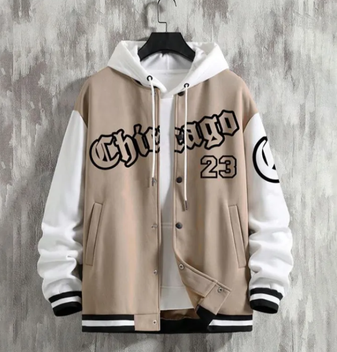 Chicago Baggy Baseball Jacket