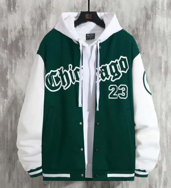 Chicago Baggy Baseball Jacket