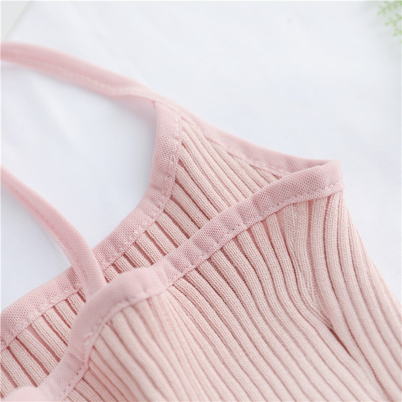 Sleeveless Embroidered Tank Top